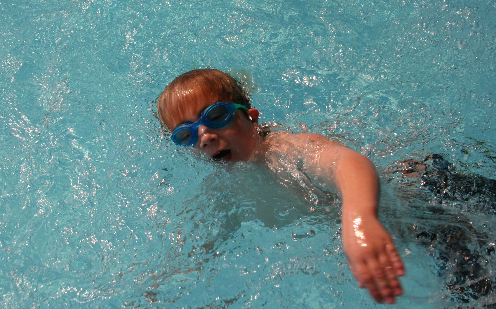 Child Swimming
